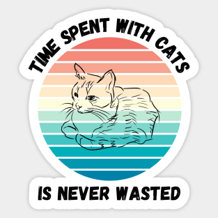 Cats Are Like Potato Chips You Cant Have Just One Sticker